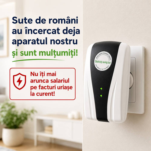 Dispozitiv economisire energie- Reduce-ți factura la curent cu până la 30%